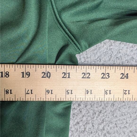 Green Bay Packers 1/4 Zip Pullover Mens XL Green Football NFL Team Apparel - Picture 6 of 6